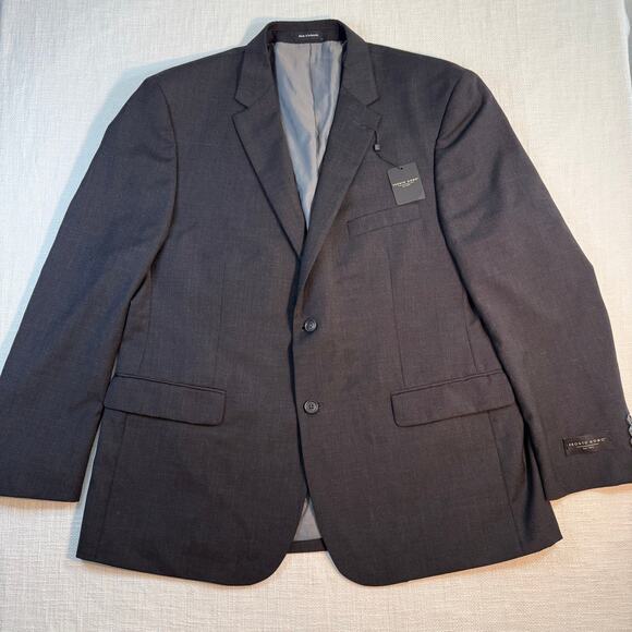 Pronto Uomo Men’s Wool Blend Blazer – 46R / 40W – Charcoal Gray NOS - Picture 1 of 10